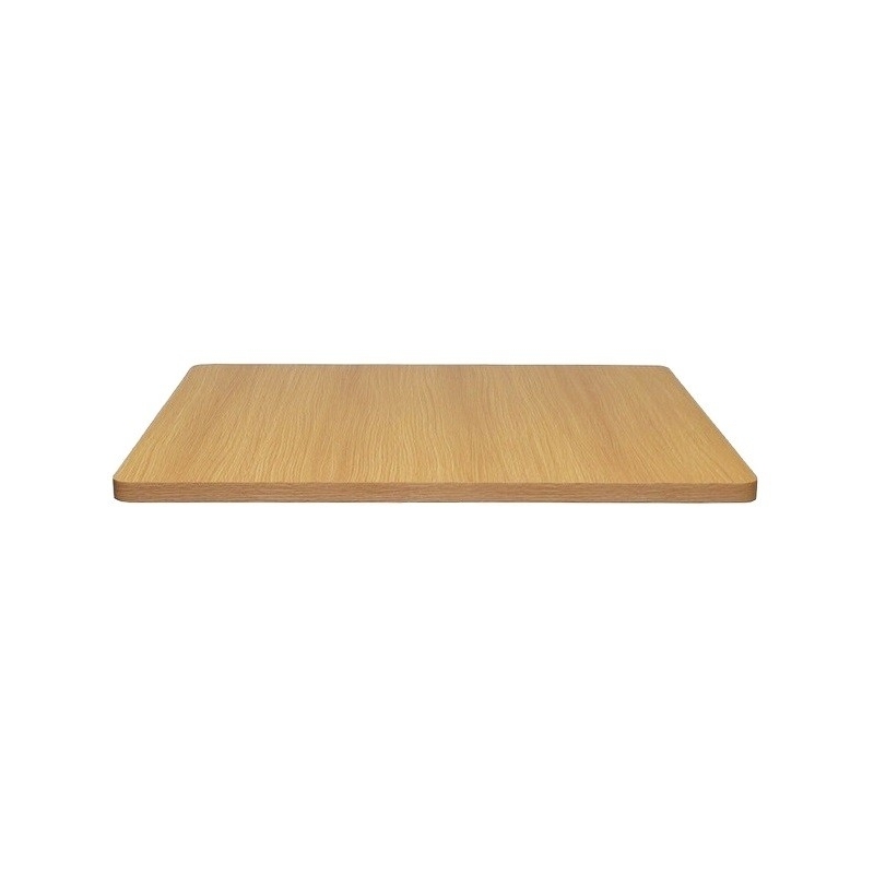 Tablero de mesa cuadrado de madera maciza de haya 80x80x4 cm