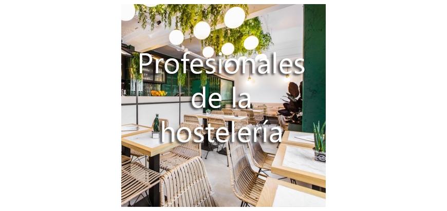 Profesionales de la hostelería