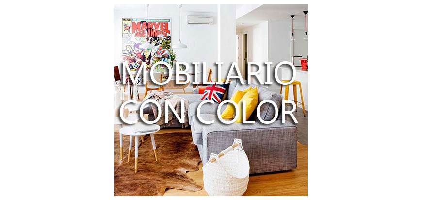MOBILIARIO CON COLOR